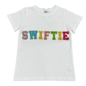 Lk NEW LOLA and the BOYS Swiftie gem T-shirt Taylor Swift size 8